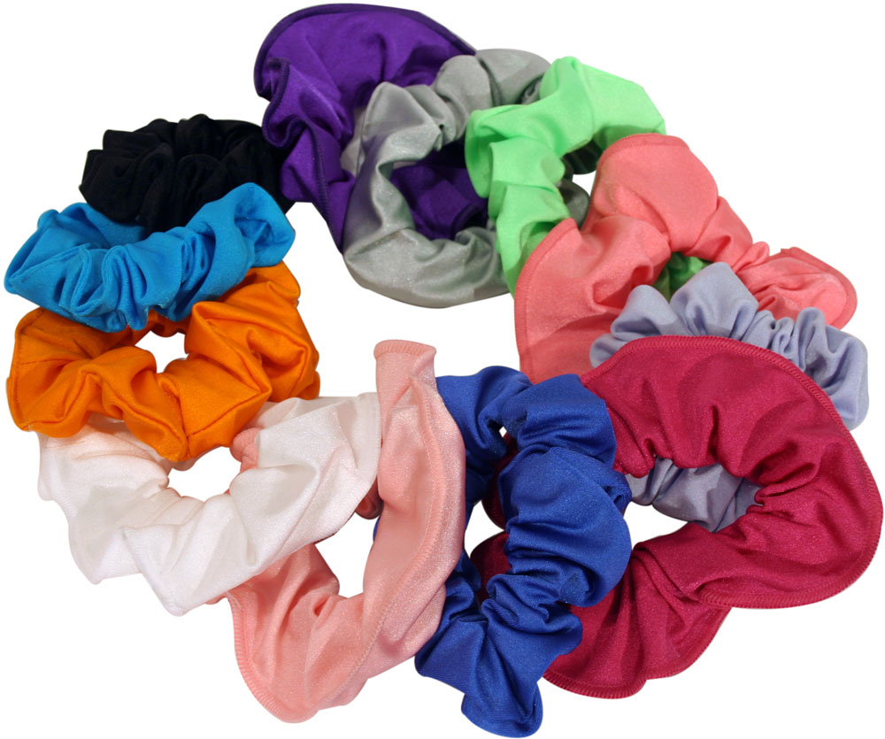 Dancewear of Edinburgh, Scotland, UK Lycra Hair Scrunchies