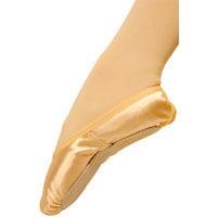 Satin Suede Soled ballet shoe.