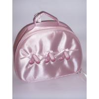 Pink Satin Vanity Bag